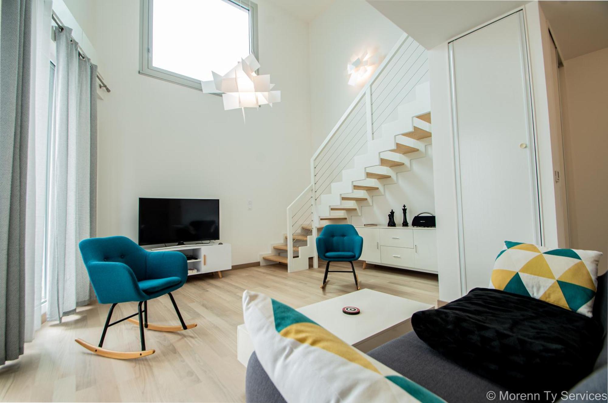 렌 Triplex Terrasse Proche Metro - Ty Ar Mabilay 아파트 외부 사진