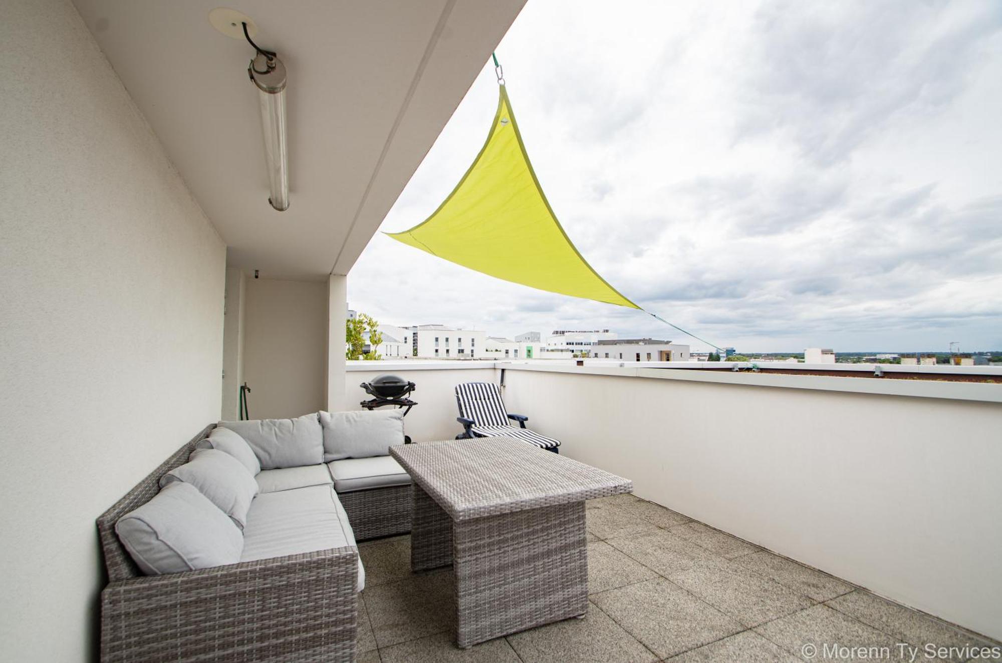 렌 Triplex Terrasse Proche Metro - Ty Ar Mabilay 아파트 외부 사진