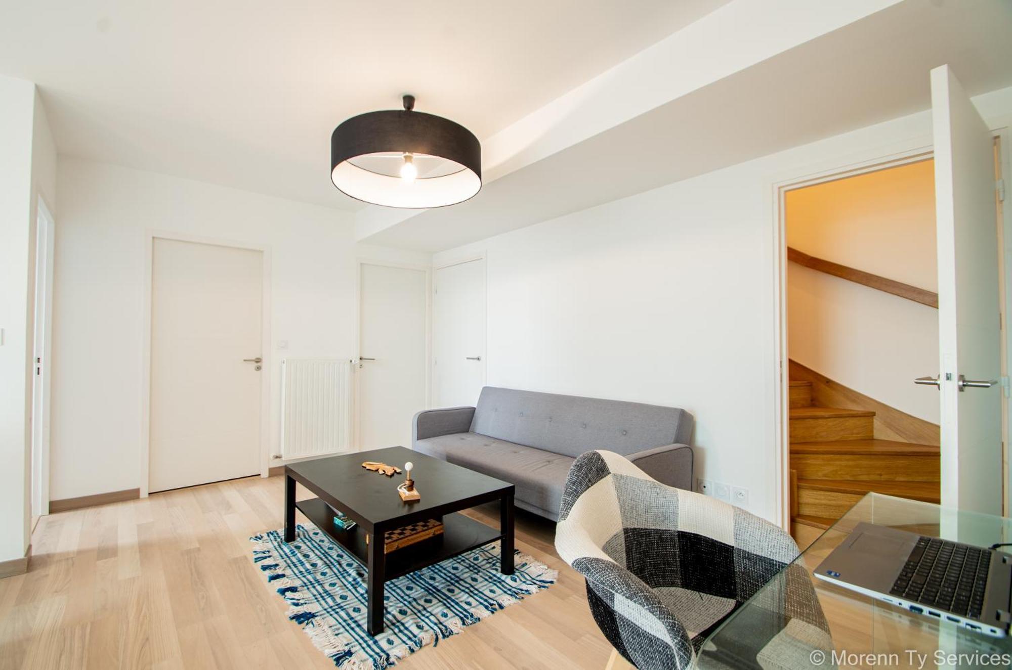 렌 Triplex Terrasse Proche Metro - Ty Ar Mabilay 아파트 외부 사진