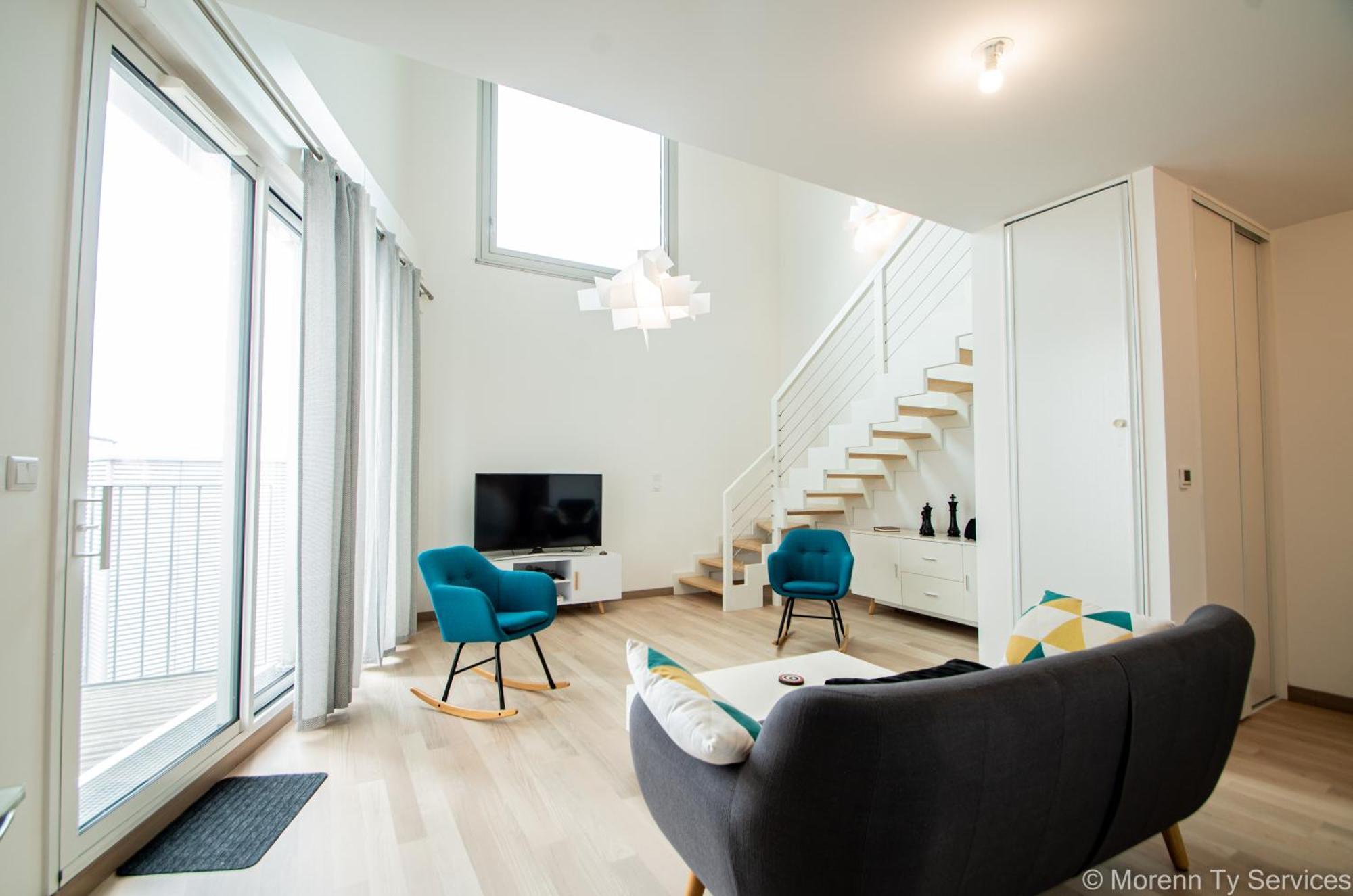 렌 Triplex Terrasse Proche Metro - Ty Ar Mabilay 아파트 외부 사진